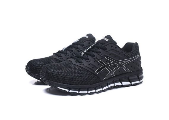 ⁦נעלי אסיקס-ASICS - Black & White Border⁩ – תמונה ⁦2⁩