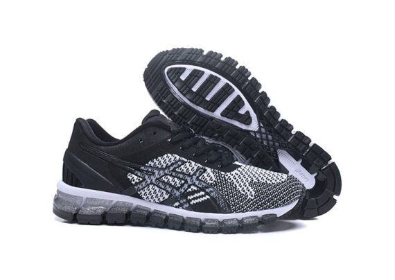 ⁦נעלי אסיקס-ASICS - Black - White - Gray⁩ – תמונה ⁦3⁩