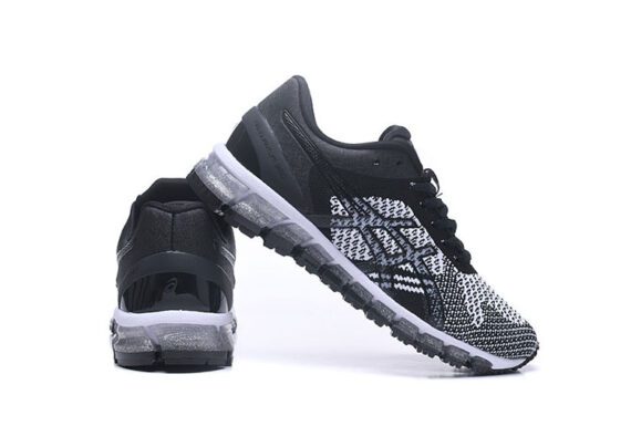 ⁦נעלי אסיקס-ASICS - Black - White - Gray⁩ – תמונה ⁦4⁩