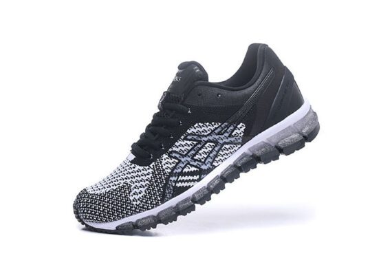 נעלי אסיקס-ASICS - Black - White - Gray