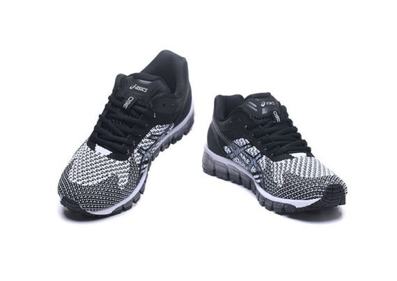 ⁦נעלי אסיקס-ASICS - Black - White - Gray⁩ – תמונה ⁦5⁩