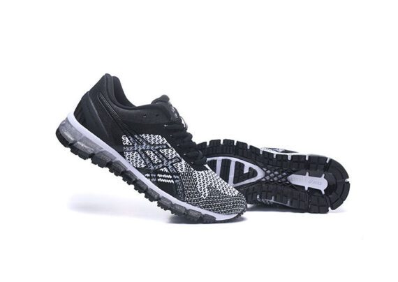 ⁦נעלי אסיקס-ASICS - Black - White - Gray⁩ – תמונה ⁦6⁩