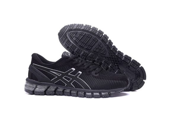 ⁦נעלי אסיקס-ASICS - CM -Black & Silver⁩ – תמונה ⁦4⁩