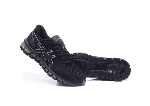 ⁦נעלי אסיקס-ASICS - CM -Black & Silver⁩ – תמונה ⁦5⁩