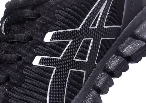 ⁦נעלי אסיקס-ASICS - CM -Black & Silver⁩ – תמונה ⁦8⁩