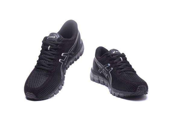 ⁦נעלי אסיקס-ASICS - CM -Black & Silver⁩ – תמונה ⁦6⁩