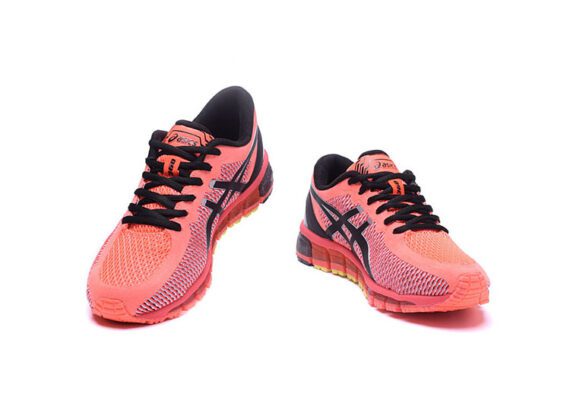 ⁦נעלי אסיקס-ASICS - Coral Pink Black⁩ – תמונה ⁦3⁩