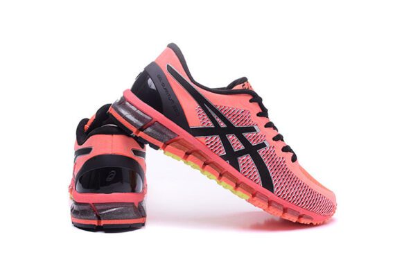 ⁦נעלי אסיקס-ASICS - Coral Pink Black⁩ – תמונה ⁦4⁩