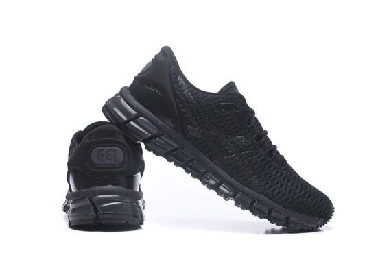 ⁦נעלי אסיקס-ASICS - Full Black⁩ – תמונה ⁦6⁩