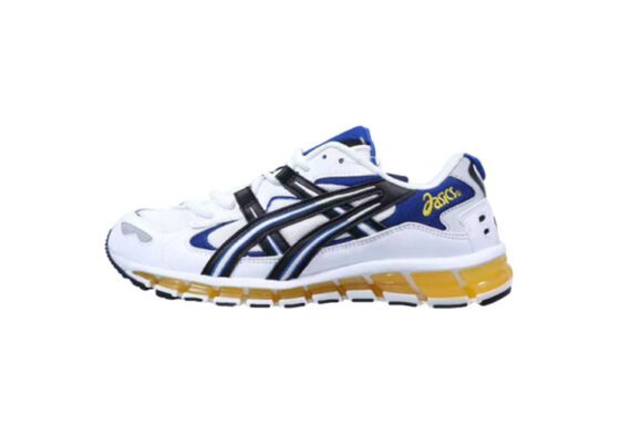 נעלי אסיקס-ASICS - GEL-KAYANO - White Blue Yellow