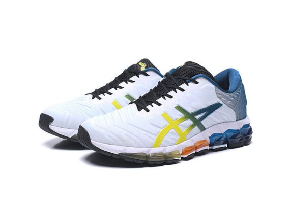 ⁦נעלי אסיקס-ASICS - GEL-QUANTUM - White & Blue⁩ – תמונה ⁦3⁩