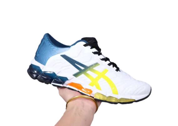 ⁦נעלי אסיקס-ASICS - GEL-QUANTUM - White & Blue⁩ – תמונה ⁦9⁩