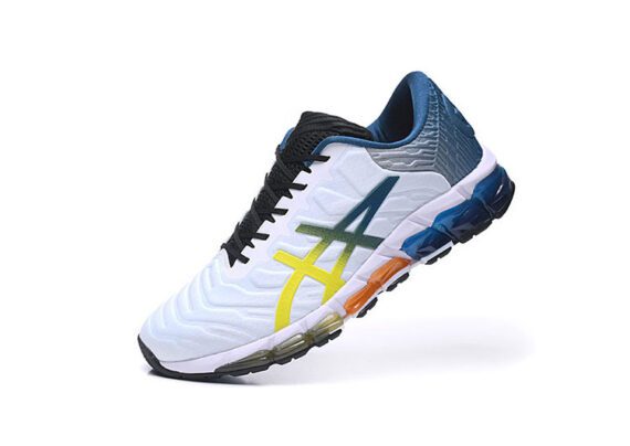 ⁦נעלי אסיקס-ASICS - GEL-QUANTUM - White & Blue⁩ – תמונה ⁦5⁩