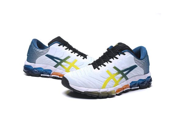 ⁦נעלי אסיקס-ASICS - GEL-QUANTUM - White & Blue⁩ – תמונה ⁦7⁩