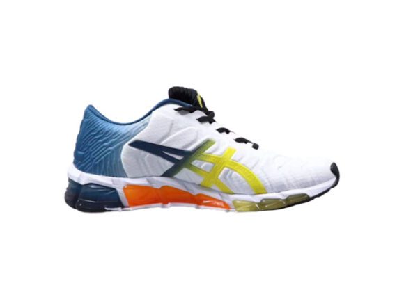 ⁦נעלי אסיקס-ASICS - GEL-QUANTUM - White & Blue⁩ – תמונה ⁦2⁩