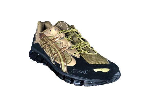 ⁦נעלי אסיקס-ASICS - KAYANO Gold Black⁩ – תמונה ⁦3⁩