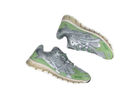 ⁦נעלי אסיקס-ASICS - KAYANO Gray Green⁩ – תמונה ⁦4⁩