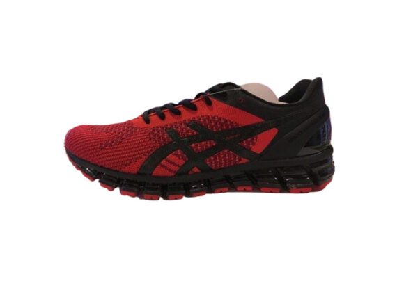 נעלי אסיקס-ASICS - KNIT - Dark-Red Black