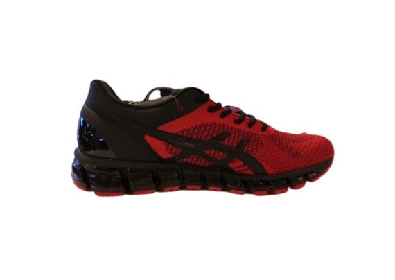 ⁦נעלי אסיקס-ASICS - KNIT - Dark-Red Black⁩ – תמונה ⁦2⁩