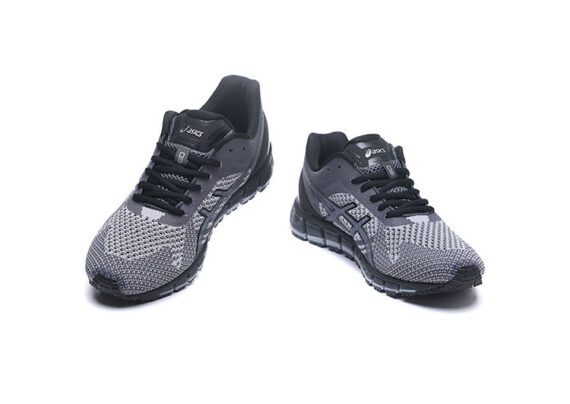 ⁦נעלי אסיקס-ASICS - KNIT - Light Gray Dark Gray⁩ – תמונה ⁦6⁩