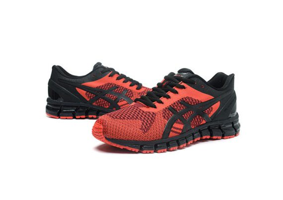 ⁦נעלי אסיקס-ASICS - KNIT - Light-Red Black⁩ – תמונה ⁦2⁩