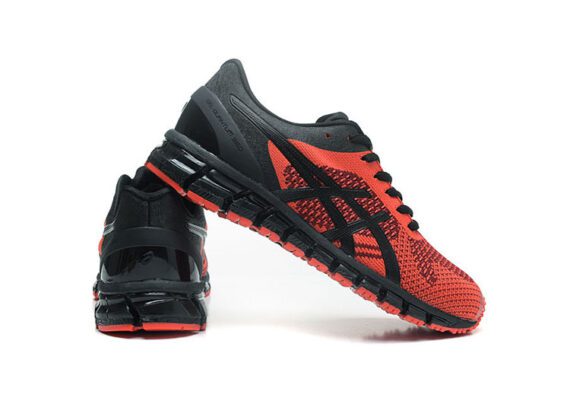 ⁦נעלי אסיקס-ASICS - KNIT - Light-Red Black⁩ – תמונה ⁦4⁩