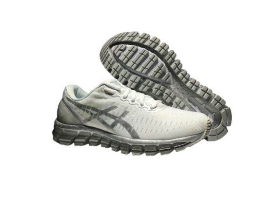 ⁦נעלי אסיקס-ASICS - Mesh - Kidnapper - Silver Border⁩ – תמונה ⁦4⁩