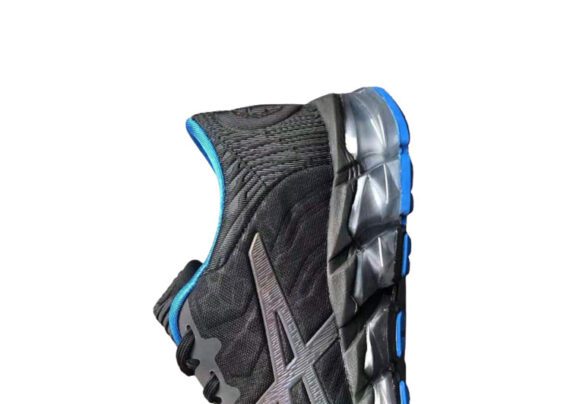 ⁦נעלי אסיקס-ASICS - QUANTUM - Black & Blue - 3M Reflective⁩ – תמונה ⁦6⁩