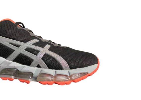 ⁦נעלי אסיקס-ASICS - QUANTUM - Black Gray ORG⁩ – תמונה ⁦6⁩