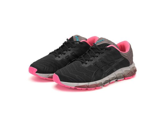 ⁦נעלי אסיקס-ASICS - QUANTUM - Black Gray & Pink⁩ – תמונה ⁦3⁩