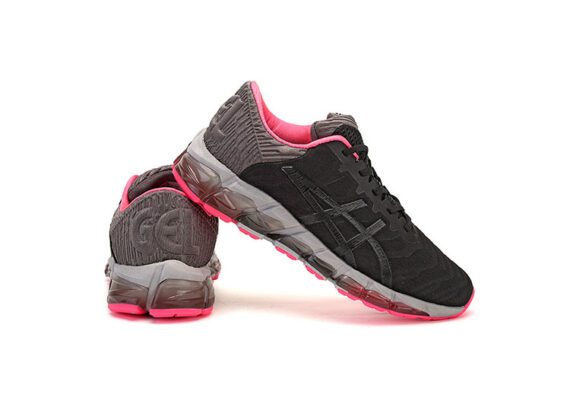 ⁦נעלי אסיקס-ASICS - QUANTUM - Black Gray & Pink⁩ – תמונה ⁦5⁩