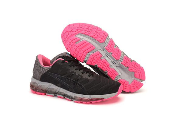 ⁦נעלי אסיקס-ASICS - QUANTUM - Black Gray & Pink⁩ – תמונה ⁦6⁩