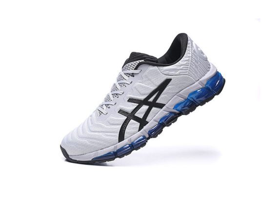 ⁦נעלי אסיקס-ASICS - QUANTUM - White & Black⁩ – תמונה ⁦6⁩