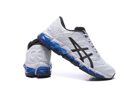 ⁦נעלי אסיקס-ASICS - QUANTUM - White & Black⁩ – תמונה ⁦7⁩