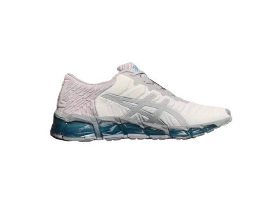 ⁦נעלי אסיקס-ASICS - QUANTUM - Gray & White⁩ – תמונה ⁦2⁩