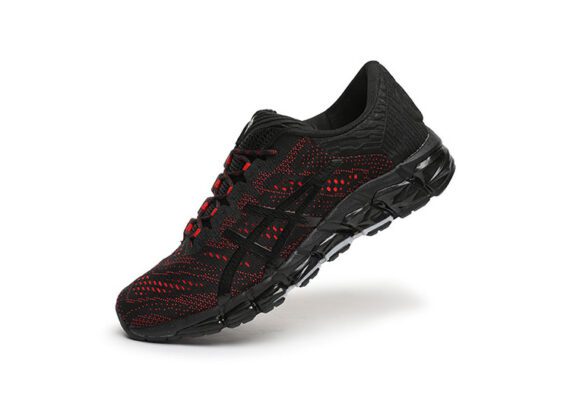 נעלי אסיקס-ASICS - QUANTUM - Jacquard Noodle JCQ -Black Red