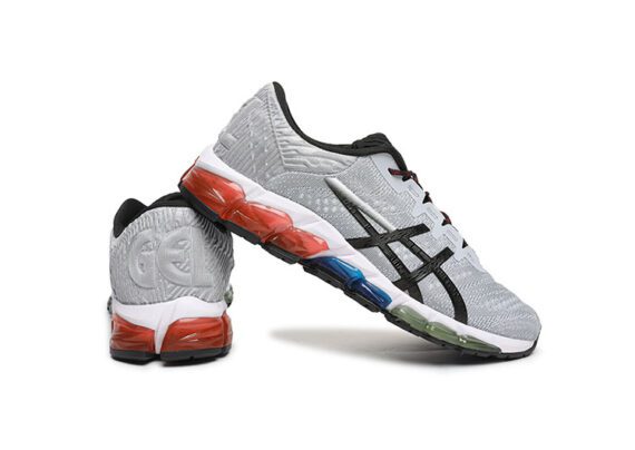 ⁦נעלי אסיקס-ASICS - QUANTUM - Jacquard Noodle JCQ - Grey Black⁩ – תמונה ⁦3⁩