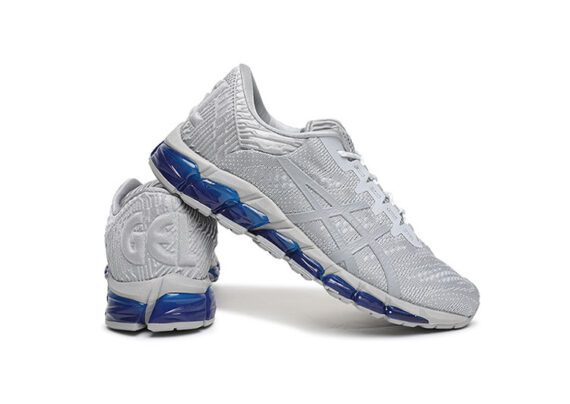 ⁦נעלי אסיקס-ASICS - QUANTUM - Jacquard Noodle JCQ - Gray Silver⁩ – תמונה ⁦4⁩