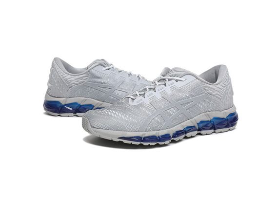 ⁦נעלי אסיקס-ASICS - QUANTUM - Jacquard Noodle JCQ - Gray Silver⁩ – תמונה ⁦5⁩