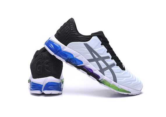 ⁦נעלי אסיקס-ASICS - QUANTUM - White Black Green Dark Gray⁩ – תמונה ⁦3⁩