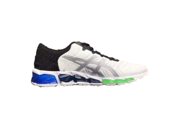 ⁦נעלי אסיקס-ASICS - QUANTUM - White Black Green Light Gray⁩ – תמונה ⁦2⁩