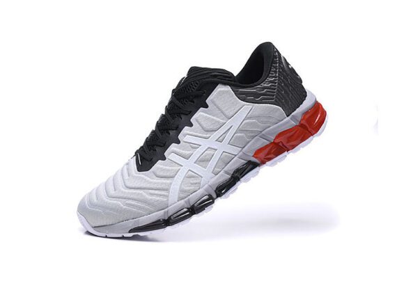 נעלי אסיקס-ASICS - QUANTUM - White Black Red