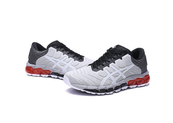 ⁦נעלי אסיקס-ASICS - QUANTUM - White Black Red⁩ – תמונה ⁦5⁩