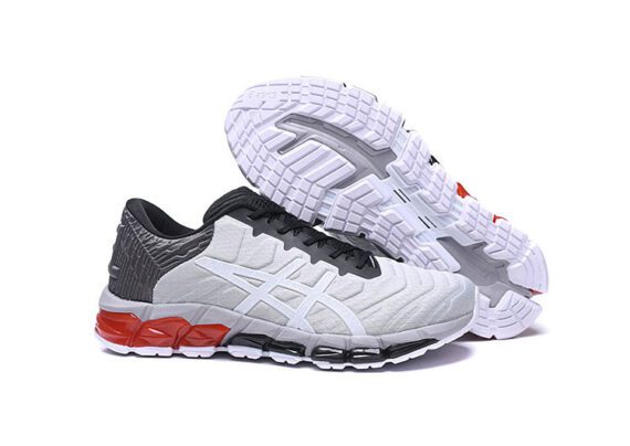 ⁦נעלי אסיקס-ASICS - QUANTUM - White Black Red⁩ – תמונה ⁦6⁩