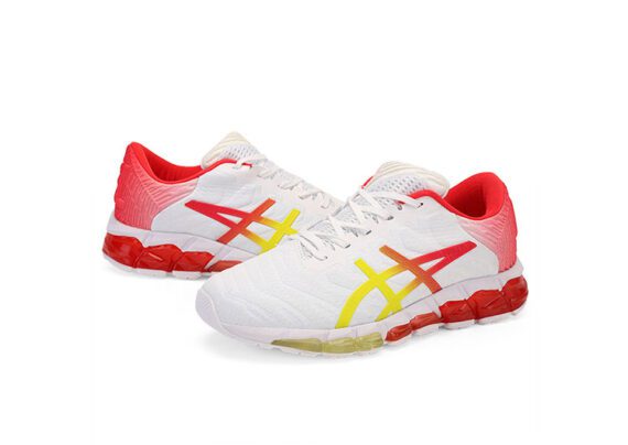 ⁦נעלי אסיקס-ASICS - QUANTUM - White - Powder⁩ – תמונה ⁦3⁩