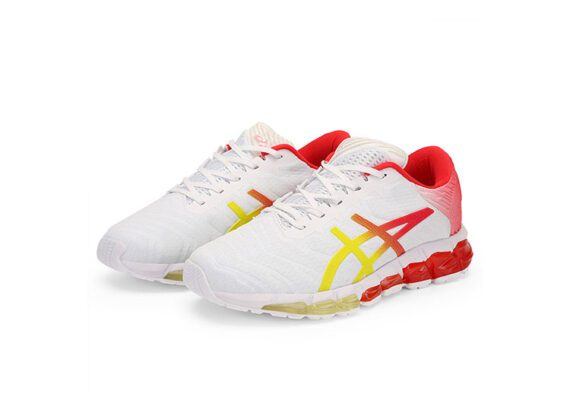 ⁦נעלי אסיקס-ASICS - QUANTUM - White - Powder⁩ – תמונה ⁦4⁩