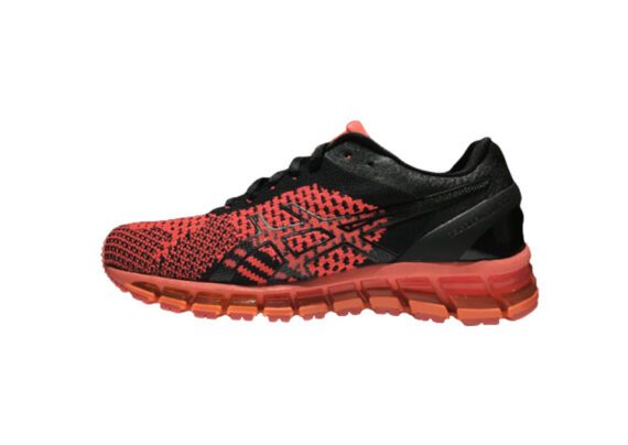 נעלי אסיקס-ASICS - Rose Red & Black