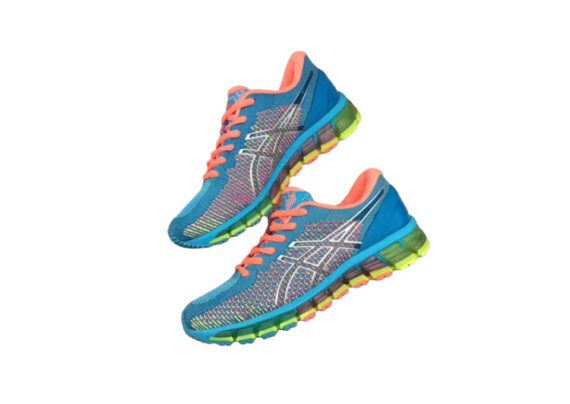 ⁦נעלי אסיקס-ASICS - Sky Blue ORG⁩ – תמונה ⁦5⁩