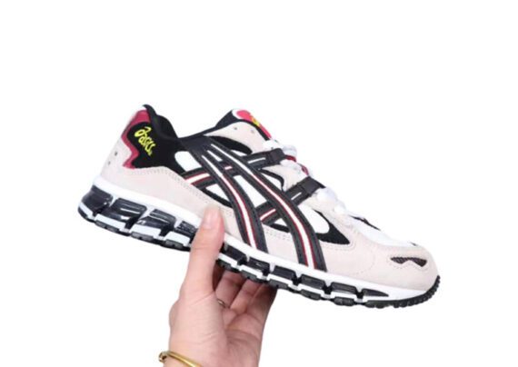 ⁦נעלי אסיקס-ASICS - White & Black⁩ – תמונה ⁦5⁩