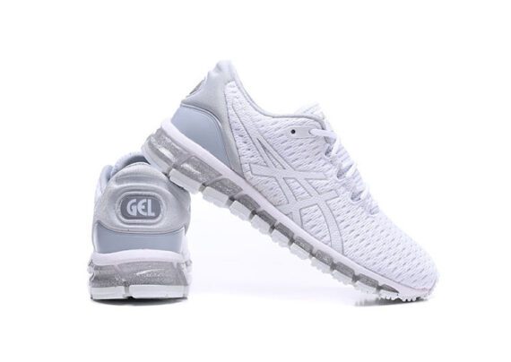 ⁦נעלי אסיקס-ASICS - White & Gray⁩ – תמונה ⁦5⁩